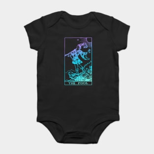 The Fool Tarot Card Baby Bodysuit